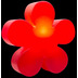 8 Seasons Shining Flower Ø 40 (Red)