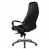 Amstyle Bürostuhl AUSTIN Echt-Leder Schwarz 120KG Chefsessel hohe Rückenlehne mit Kopfstütze X-XL