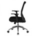 Amstyle Bürostuhl BASELINE Stoffbezug Schreibtischstuhl Armlehne schwarz Chefsessel 120kg