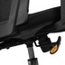Amstyle Bürostuhl BASELINE Stoffbezug Schreibtischstuhl Armlehne schwarz Chefsessel 120kg