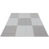Andiamo Outdoorteppich Arizona Schachbrettmuster silber-grau 160 x 230 cm
