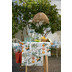 APELT Summertime Tischläufer Orangen und Oliven natur / gelb / grün 48x140 cm