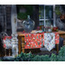APELT Winterwelt Tischband Christmas-all-over rot / multi 32x175 cm