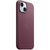 Apple Feingewebe Case iPhone 15 mit MagSafe (mulberry)