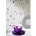 AS Création Happy Hour Mustertapete \"Bubbles\", Tapete, grau, violett, weiss 238733 10,05 m x 0,53 m