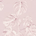 AS Création Vliestapete Greenery Tapete mit Palmenprint in Dschungel Optik rosa weiß 372811 10,05 m x 0,53 m