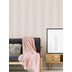 AS Création Vliestapete New Elegance Blockstreifentapete creme rosa 375542 10,05 m x 0,53 m