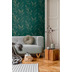AS Création Vliestapete New Elegance Palmentapete grün metallic 375491 10,05 m x 0,53 m