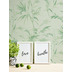 AS Création Vliestapete Sumatra Tapete mit Palmenblättern grün 373764 10,05 m x 0,53 m