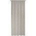 BARBARA Home Collection Schlaufenbandschal Emotions taupe 140 x 255 cm