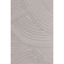 BARBARA Home Collection Kissen (gefllt) Wave beige-wei 50 x 50 cm