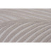 BARBARA Home Collection Kissen (gefllt) Wave beige-wei 50 x 50 cm