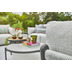 Best Gartenlounge Couch Set aus Seil Bilbao anthrazit/soft-grey