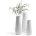 Best Vase Lugo Höhe 120cm Ø 42cm matt white