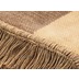 Biederlack Plaid / Decke Cover Cotton S&P kamel 100 x 200 cm