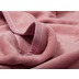 Biederlack Plaid / Decke Pure Cotton rosenholz Samtband-Einfassung 150 x 200 cm
