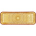 BITZ Servierplatte rechteckig Kusintha 38 x 14 cm Amber