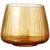 BITZ Teelichthalter Kusintha 7,5 cm 2 Stck. Amber Glas