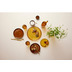 BITZ Vase Kusintha 22 cm Amber Glass