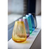 BITZ Vase Kusintha 22 cm Amber Glass