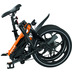 Blaupunkt Fiene  20 Zoll Desgin E-Folding bike in racing orange-schwarz