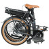 Blaupunkt Franzi  20 Zoll edles extremer Tiefeinsteiger E-Folding bike in titanium matt