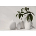 blomus Ceola Vase H 13 cm,  8 cm, white