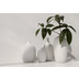 blomus Ceola Vase H 18 cm,  8 cm, white