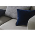 blomus Kissenbezug -VELVET- Farbe Midnight Blue 40 x 40 cm