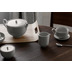 blomus RO Teetassen Set 4tlg. fr 2 Personen, hellgrau/mourning dove