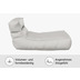 blomus STAY Outdoor-Lounger 80 x 150 cm, cloud