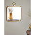 Bloomingville Panill Wand-Spiegel, Gold, Metall L40xH50xW3 cm