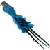 Bloomingville Payton Deko-Vogel, Blue, Feder L57xH8xW14 cm, Pack of 2