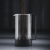 Bodum BRAZIL Kaffeebereiter 0,35 l 3 Tassen schwarz, eckiger Griff
