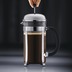 Bodum CAFFETTIERA Kaffeebereiter mit Kunststoffdeckel 0,35 l 3 Tassen schwarz
