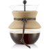 Bodum POUR OVER Kaffeebereiter mit permanentfilter, kurze Tülle, 0.5 l kork
