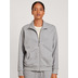 Calida Damen jacket 100% Nature Lounge grey melange M