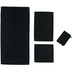 cawö Lifestyle Uni Seiflappen schwarz 30x30 cm