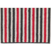 cawö Tape Streifen anthrazit-rot Seiflappen 30 x 30 cm