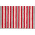 cawö Two-Tone Streifen bordeaux Handtuch 50 x 100 cm