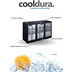 Cooldura Bar-Khlschrank 3-trig - 320 Liter