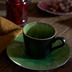 Costa Nova RIVIERA Kaffeetasse mit Unterteller 0.19 L tomate