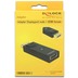 DeLock Adpater Displayport Stecker > HDMI Buchse schwarz