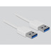 DeLock Externer USB 3.0 4 Port Hub mit Feststellschraube