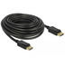 DeLock Kabel DisplayPort 1.2 Stecker > DisplayPort Stecker schwarz 4K 60 Hz 10m