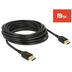 DeLock Kabel Displayport 8K 60Hz 5m DP 8K zertifiziert schwarz