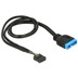 DeLock Kabel USB 3.0 Pinheader St > USB 2.0 Pinheader Bu 45c