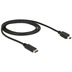 DeLock Kabel USB Type-C 2.0 Stecker>USB 2.0 Mini-B Stecker