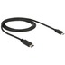 DeLock Kabel USB Type-C 2.0 > USB 2.0 Micro-B 1 m schwarz