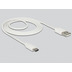 DeLock Maus USB Type-C optisch 3-Tasten 2,4 GHz wireless weiß
